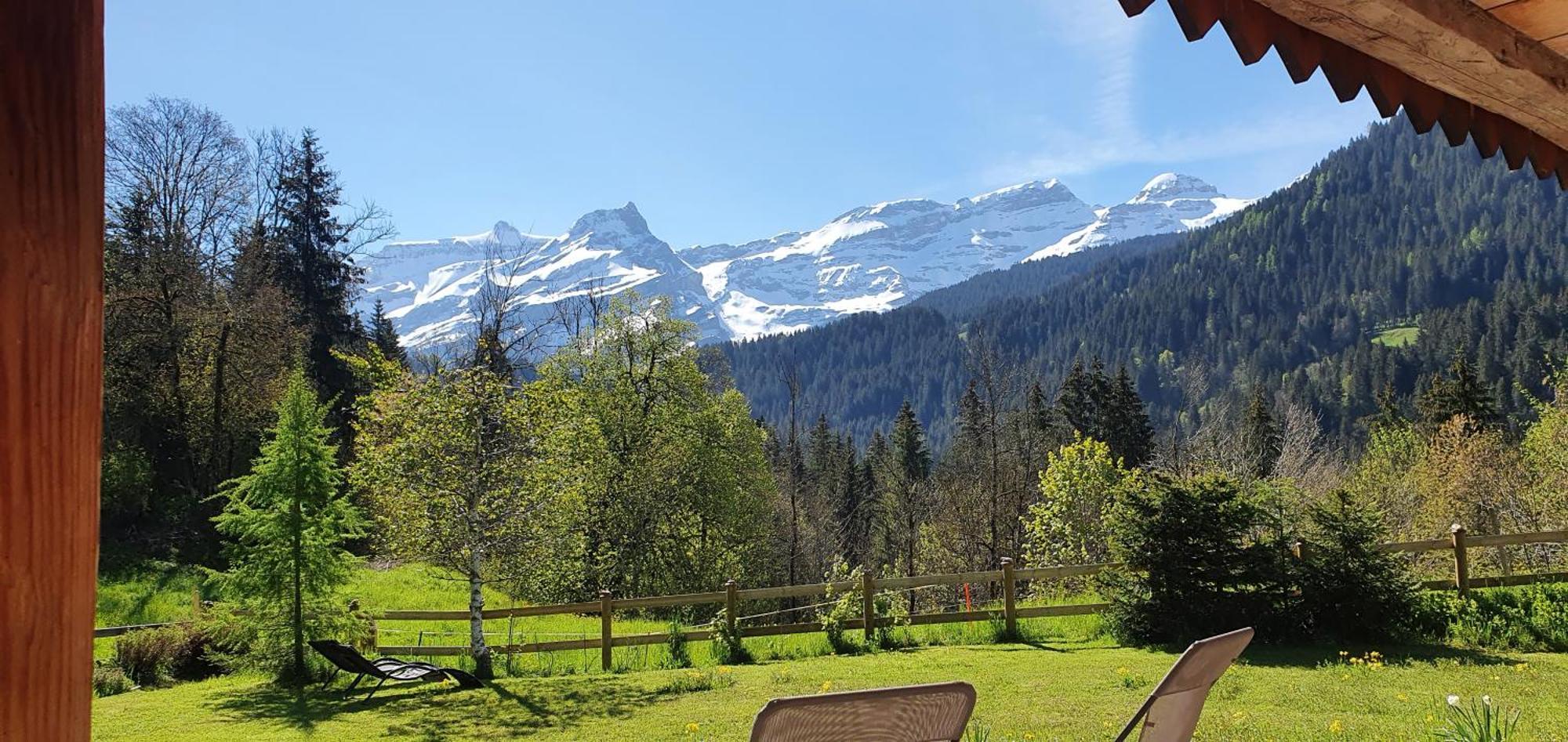 B&B Chalet La Croisee Vers L'Eglise Buitenkant foto