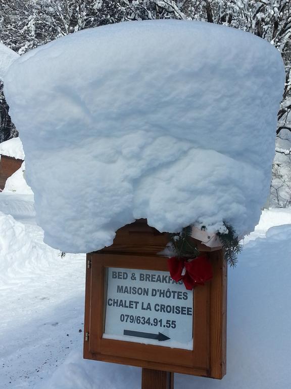 B&B Chalet La Croisee Vers L'Eglise Buitenkant foto